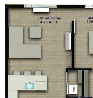 1 Bedroom B